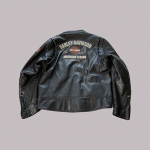 Harley Davidson Leather Motorcycle Jacket